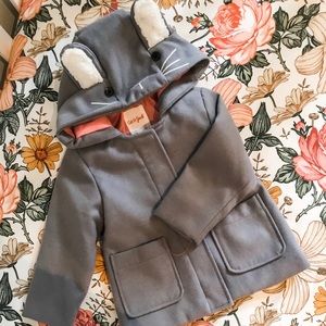 Grey Bunny Coat